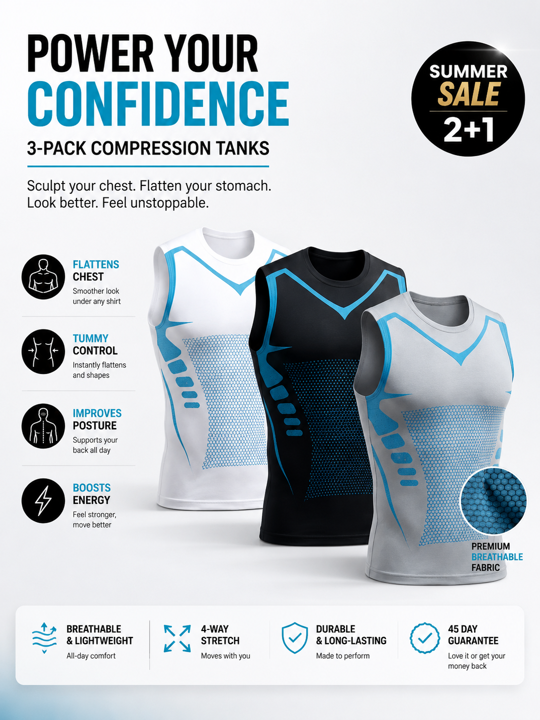 PowerTank™  | Instant Shape. Lasting Confidence.